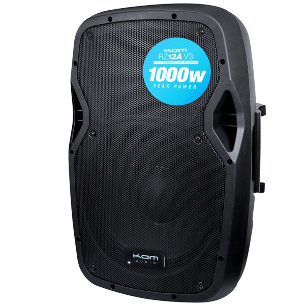 Kam 12" 250W Active Speaker with Speaker Stand
