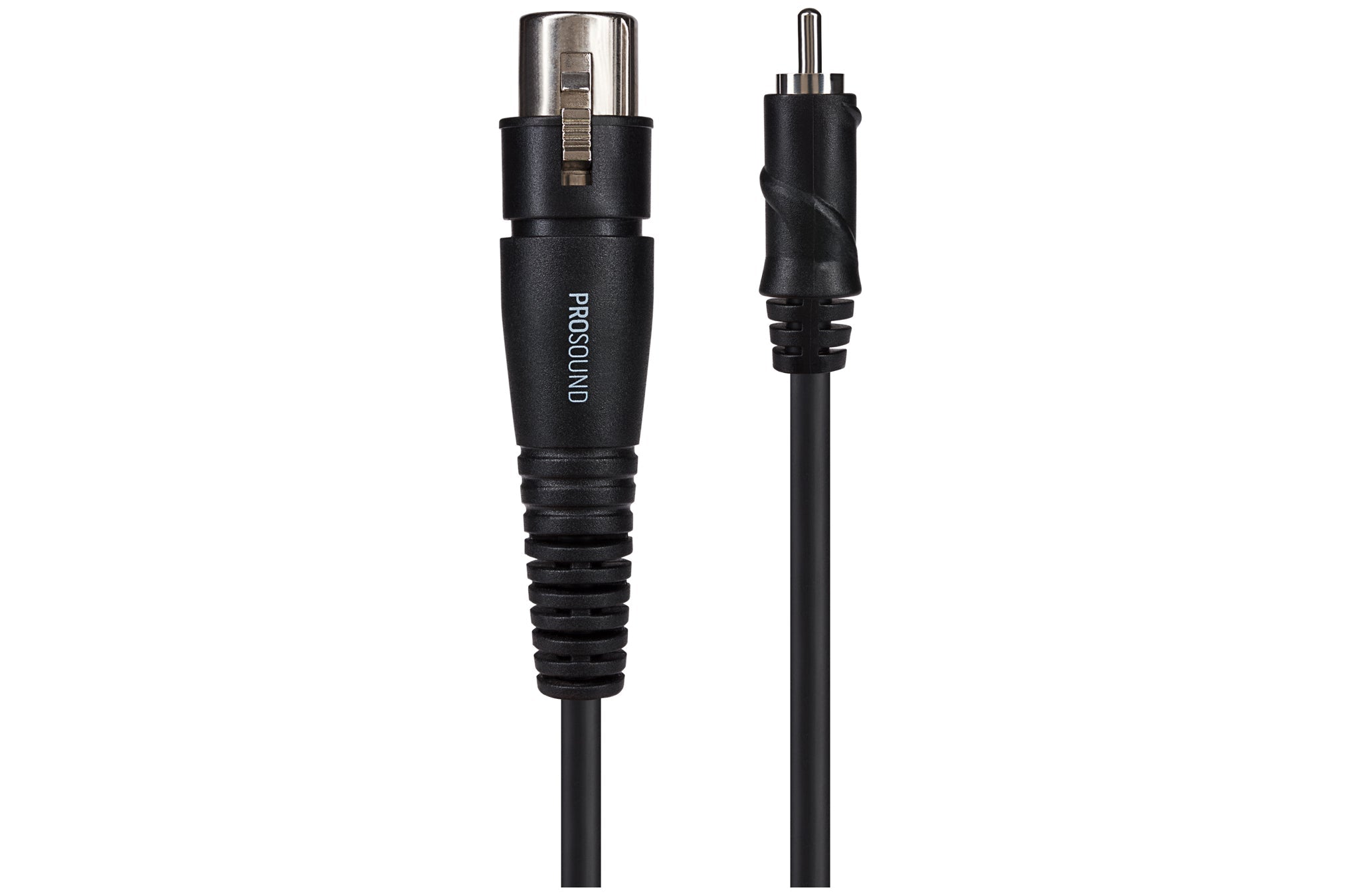 ProSound XLR Female Connector to RCA Phono Cable - Black, 0.23m