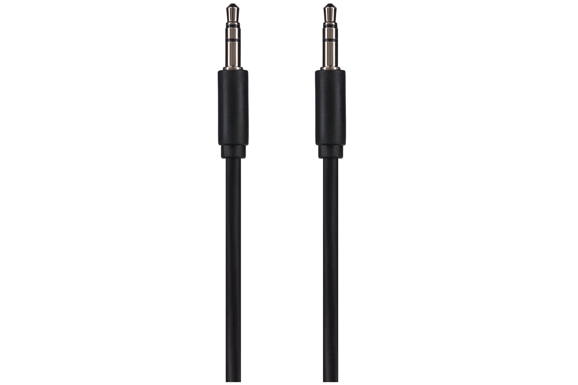 Maplin 3.5mm Aux Stereo 3-Pole Jack Plug to 3.5mm 3-Pole Jack Plug Cable - Black ,1.5m