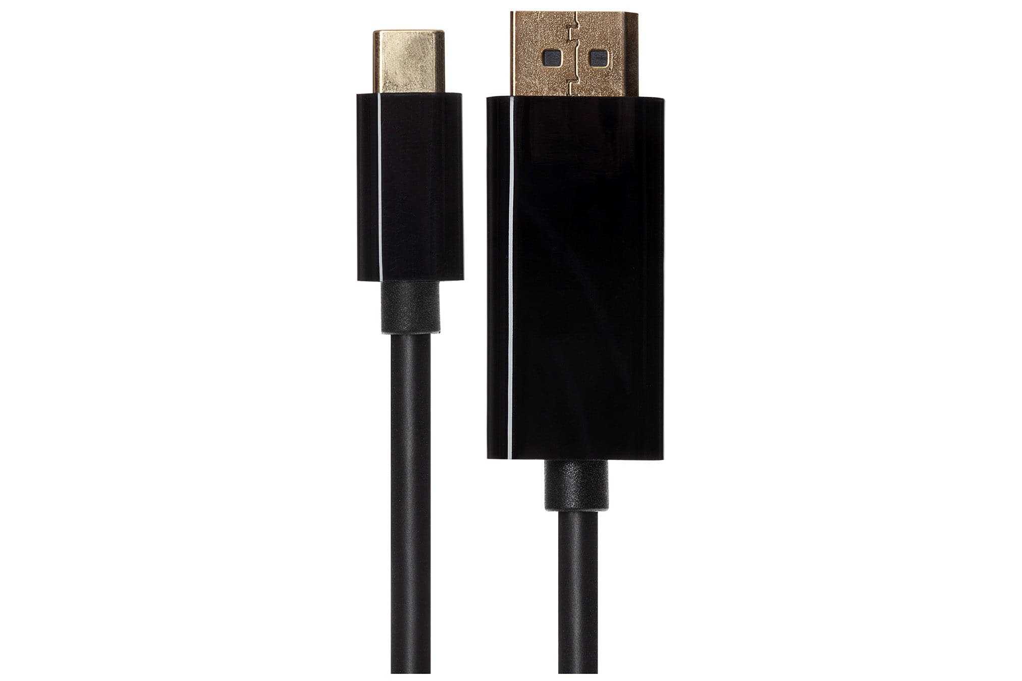Maplin USB-C to DisplayPort Cable - Black, 2m