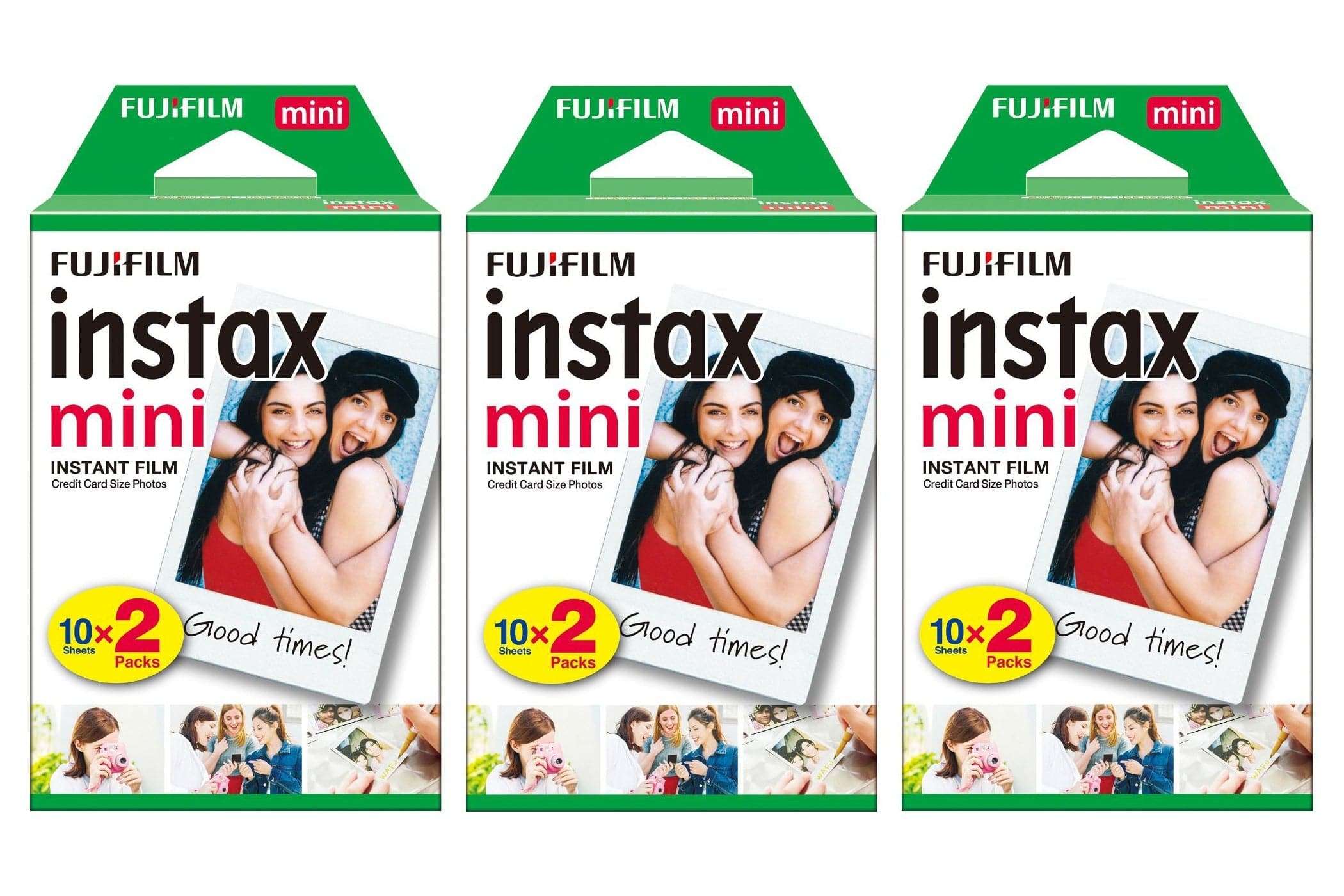 Fujifilm Instax Mini Instant Photo Film - White (Pack of 60)