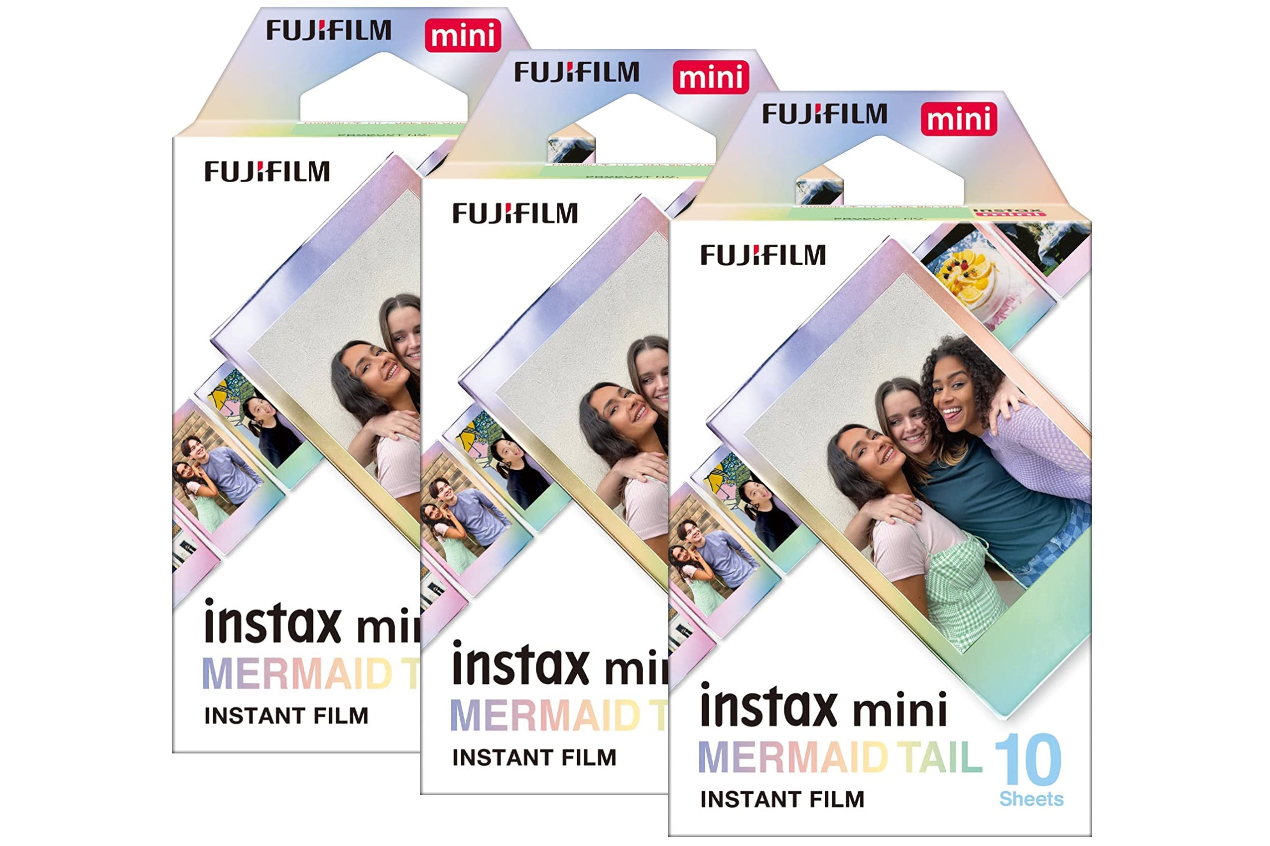 Fujifilm Instax Mini Mermaid Tail Photo Film (Pack of 30)