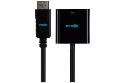 Maplin SCART to HDMI Adapter - Black