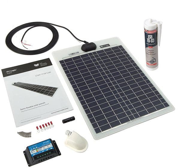 PV Logic 20wp Roof / Deck Top Kit