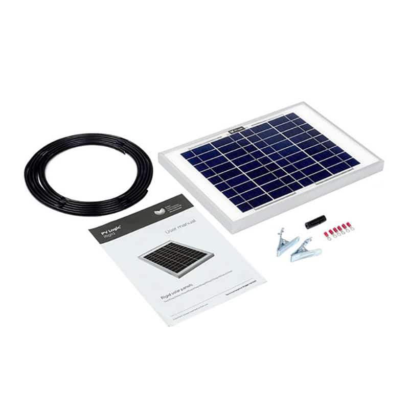 PV Logic 10wp Solar Panel Kit