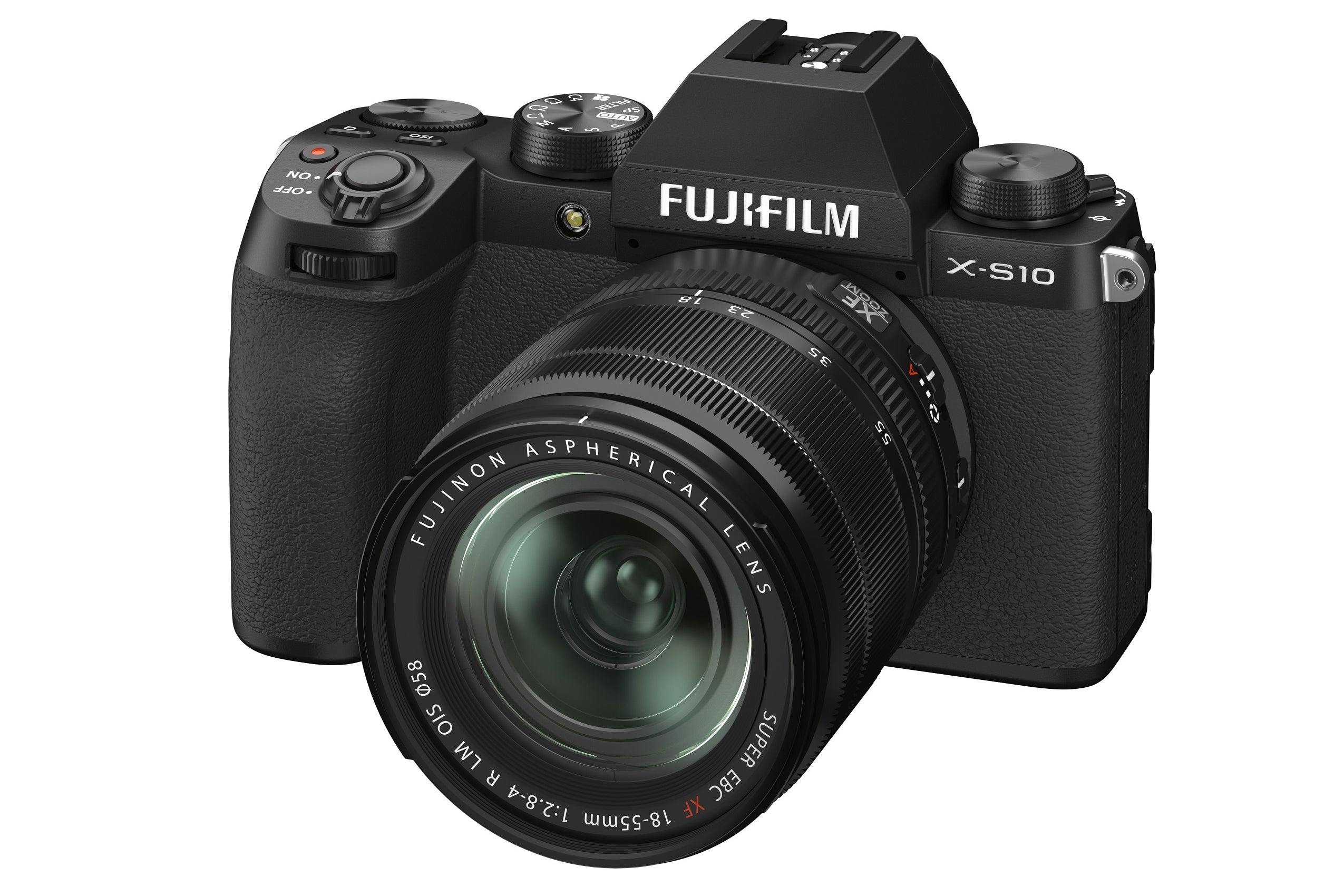 Fujifilm X-S10 Mirrorless Camera - Black (Camera + 18-55mm Lens)