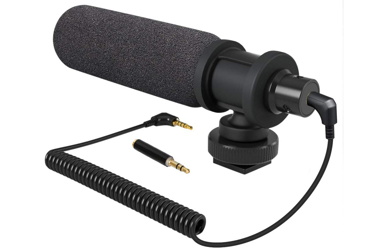 ProSound Shotgun Super Cardioid Condenser On-Camera Video Microphone
