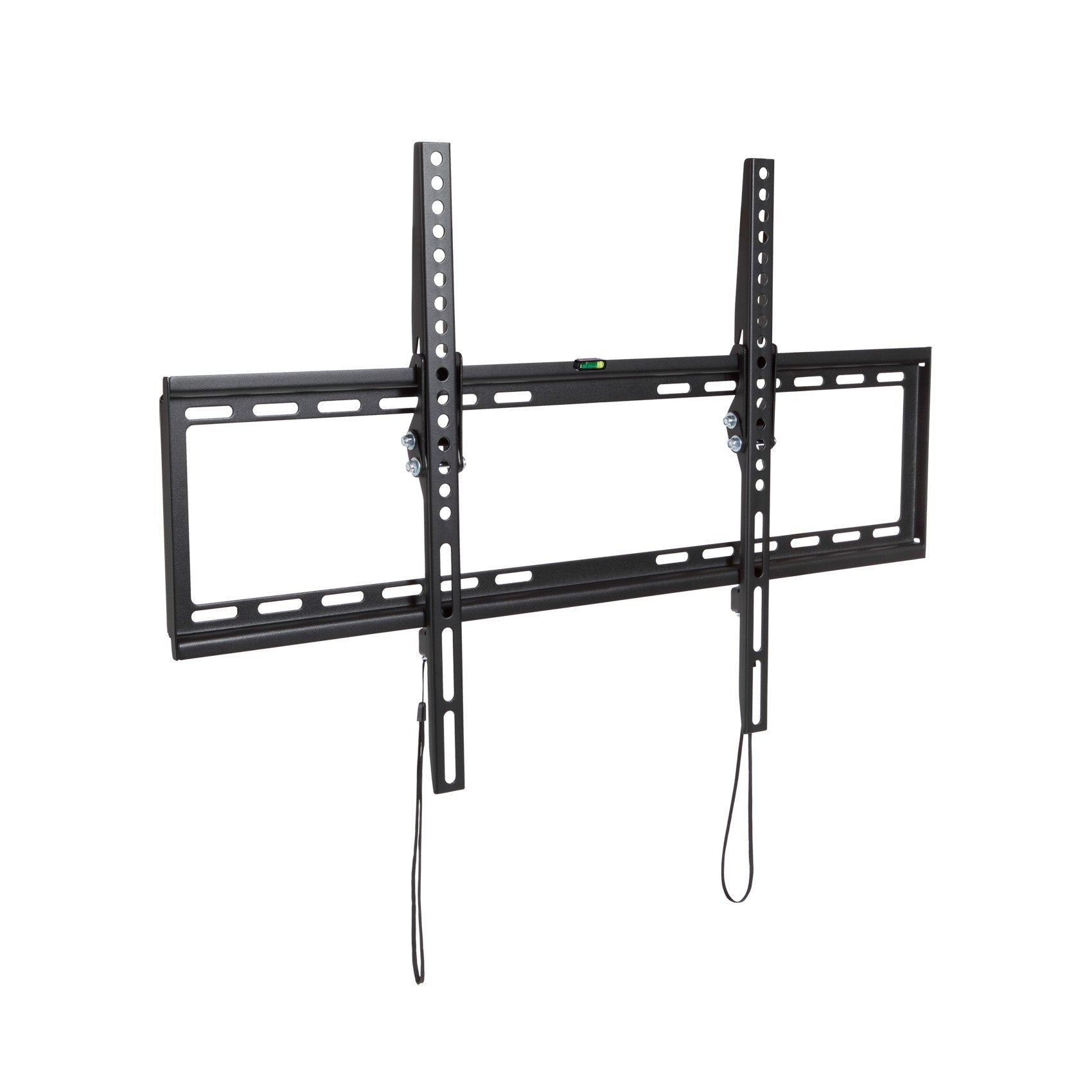 ProperAV Fixed 8° Tilt 37" - 75" Flat TV Wall Bracket (35kg Capacity / VESA Max. 600x400) (Black)
