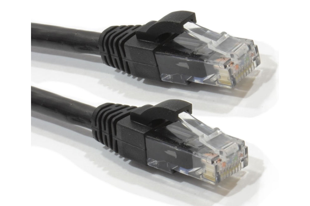 Maplin Outdoor External CAT6 Copper UTP Ethernet Network Cable - Black