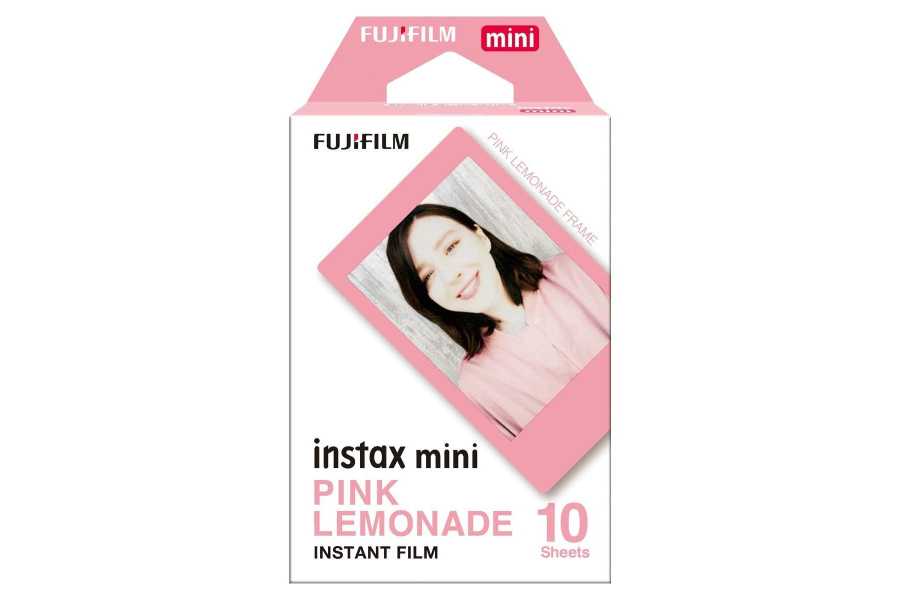 Fujifilm Instax Mini Instant Photo Film - Pink Lemonade (Pack of 10)