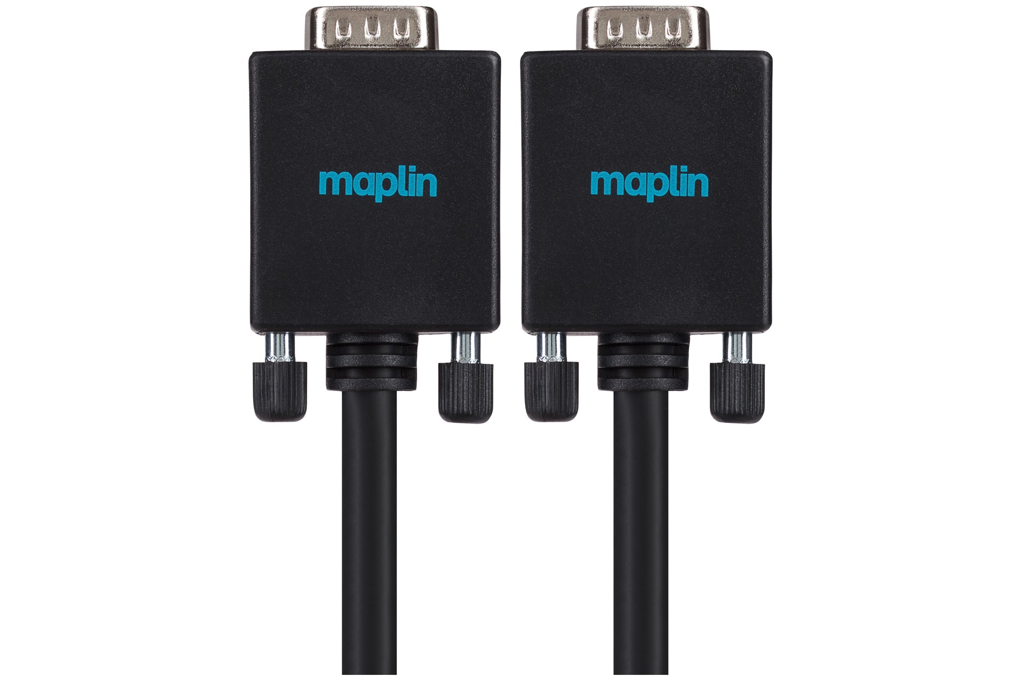 Maplin Premium VGA D-Sub Male Monitor Cable - Black, 1.5m