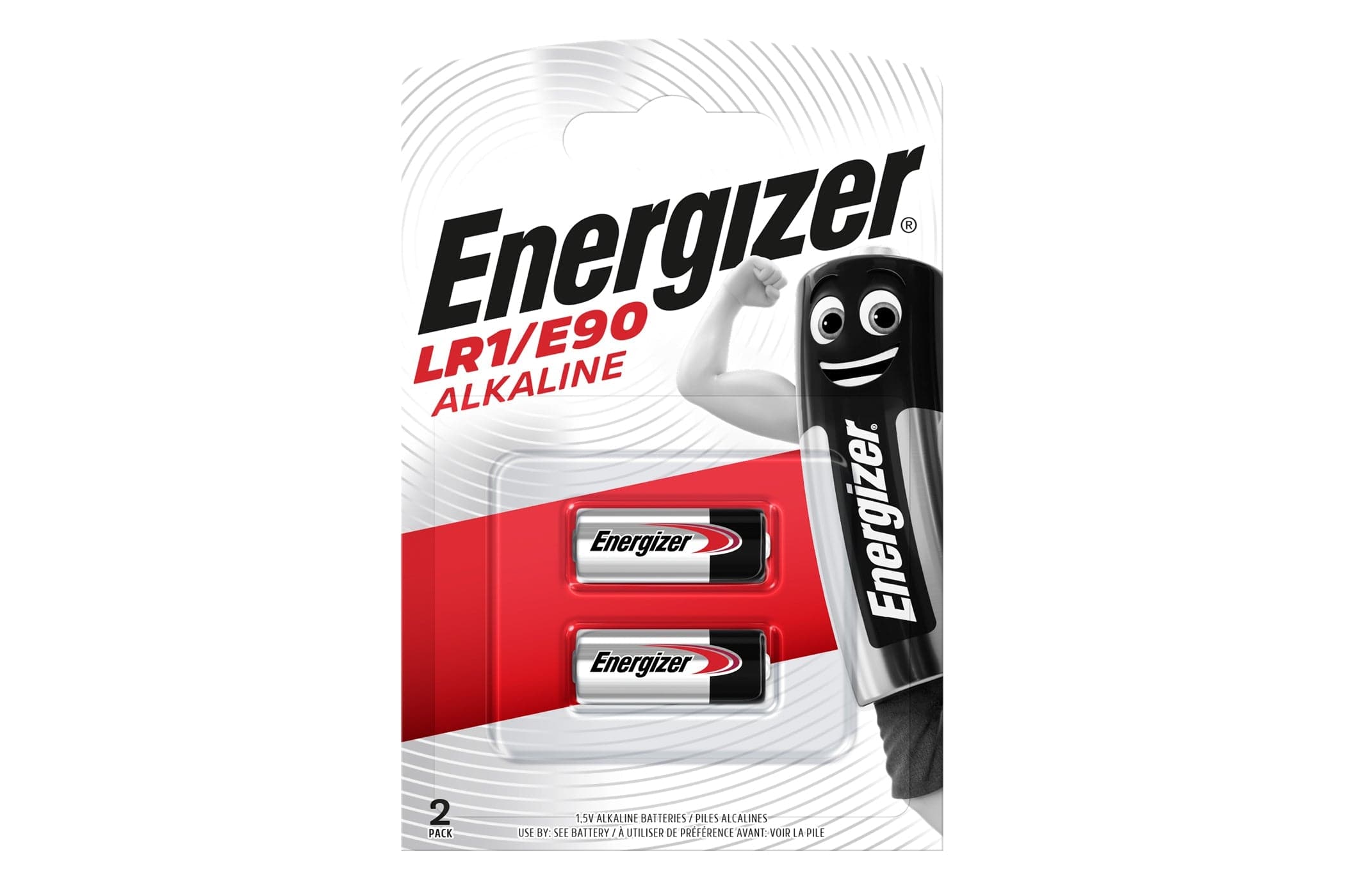 Energizer LR1/E90 Alkaline Batteries - Pack of 2