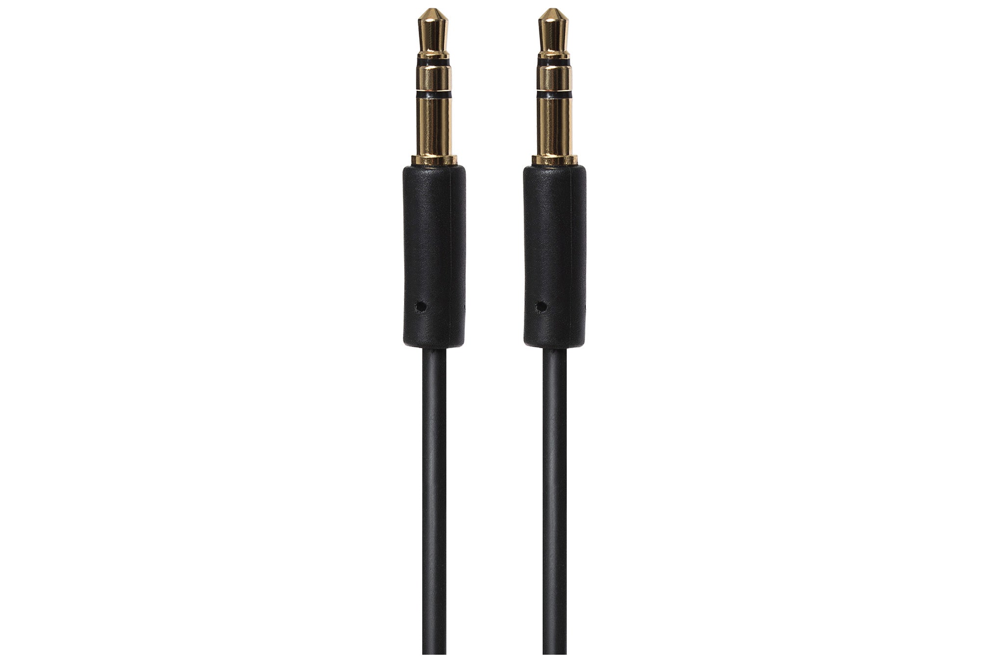 Maplin 3.5mm Aux Stereo 3-Pole Jack Plug to 3.5mm 3-Pole Jack Plug Cable - Black, 3m