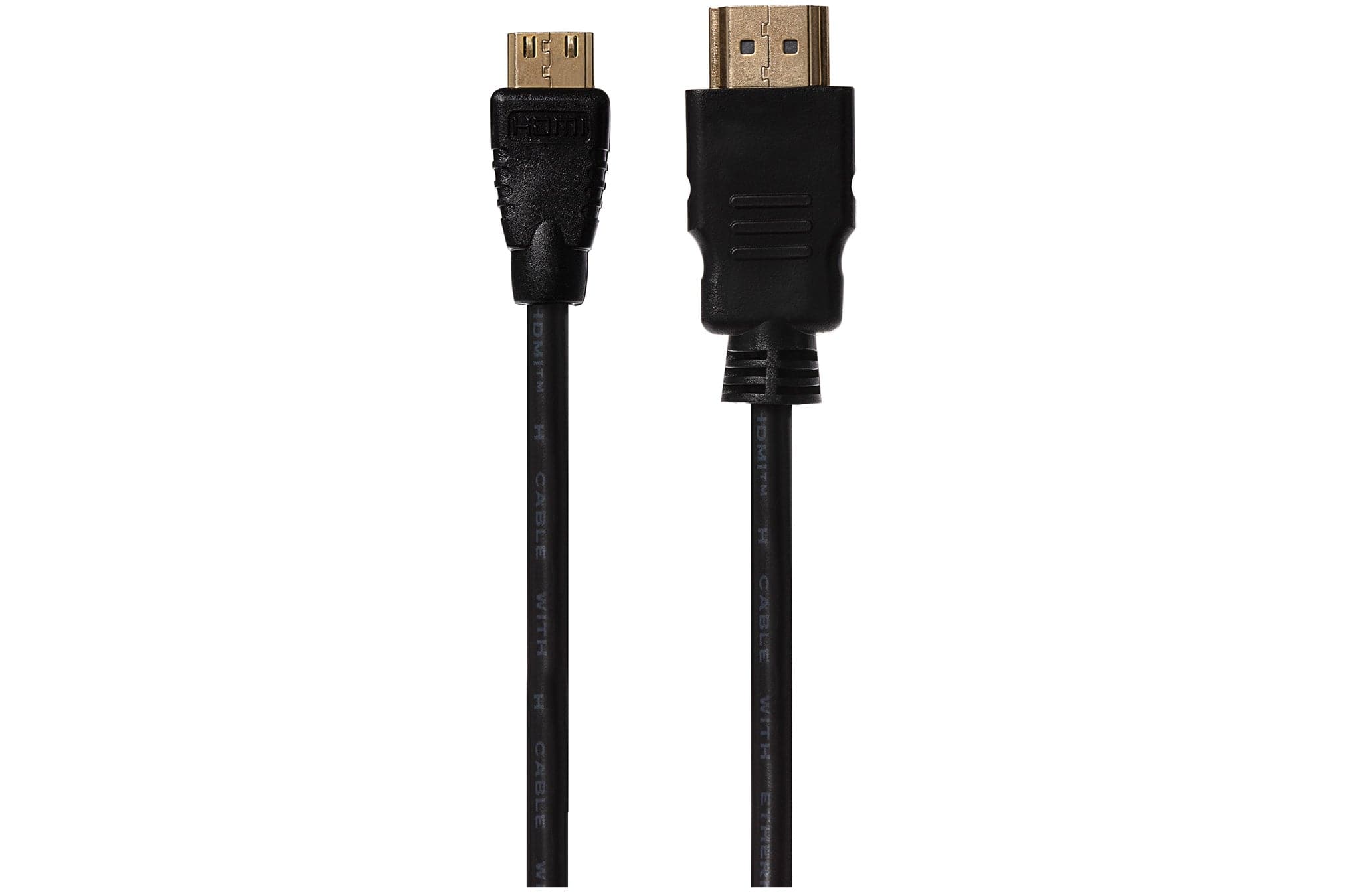 Maplin HDMI to Mini HDMI 4K Ultra HD Cable with Gold Connectors - Black, 3m