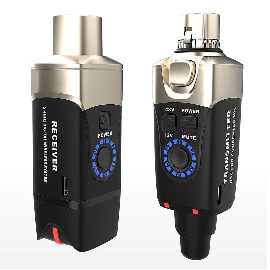 Xvive XU3C Condenser Microphone Wireless System - Black
