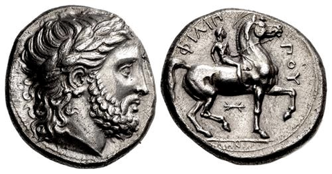 Tetradrachm of Philip II 