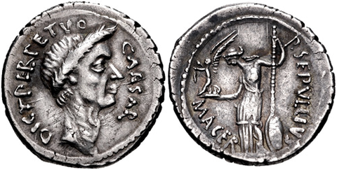 Julius Caesar coin