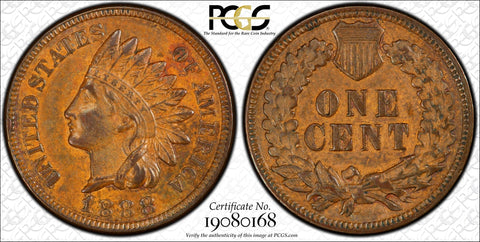 1888/7 overdate cent