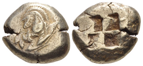 A rare, double struck Stater of Kyzikos