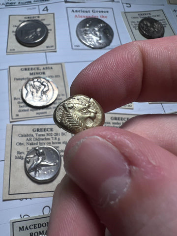 The world first coins