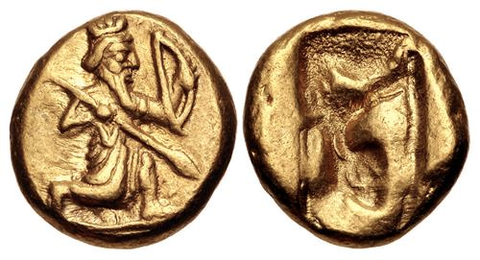 Persian Siglos and Daric gold coin