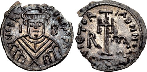The first coin of the Papacy