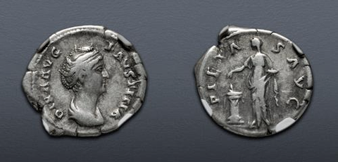 Denarius of the Colosseum Hoard