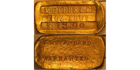 Meyers & Co Gold bar