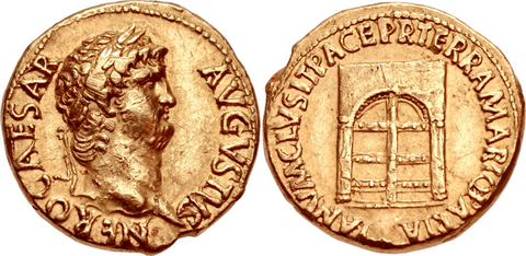 The Temple of Vesta coin