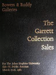 the Garret collection sales 1981