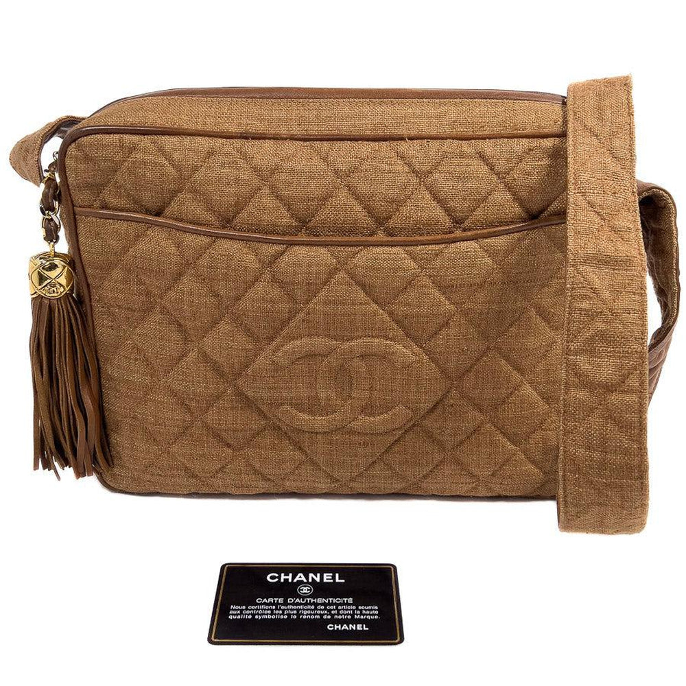 Chanel Camel CC Beauty Lock Flap Bag  The Closet