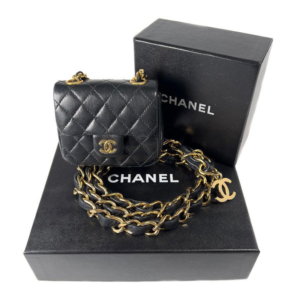 Túi Chanel classic Lambskin Charm Mini S18 S20 VIP Like auth 11 3997   Hằng Lê Shop