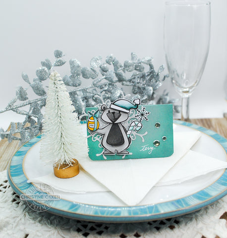 Christmas Placecard Setting