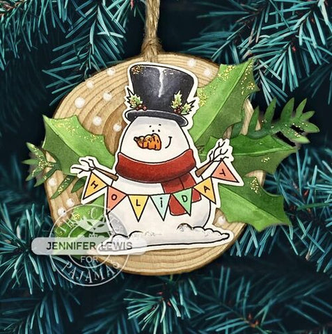 We3Snowman Ornament