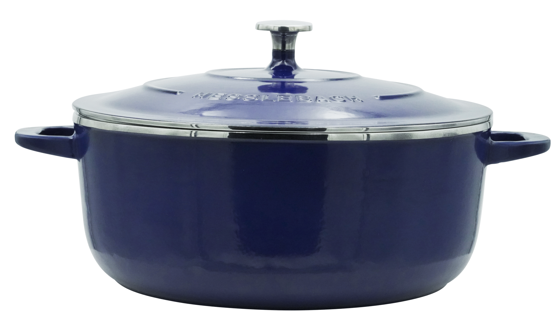 Hesslebach Cookware 9 inch 4 quart Dutch Oven.