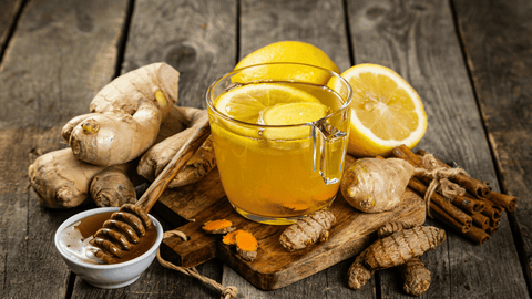 Ginger Cinnamon Lemon Tea