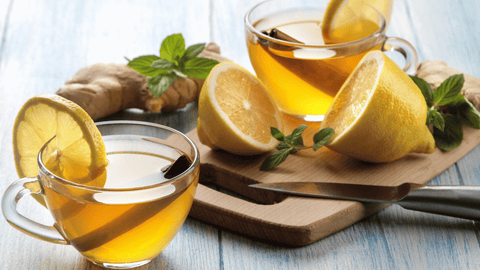 Ginger Cinnamon Lemon Tea