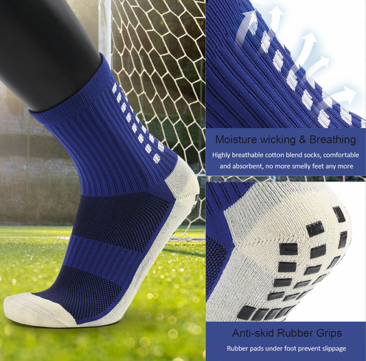Alpha Grip socks -Sky blue – Alpha1Sport