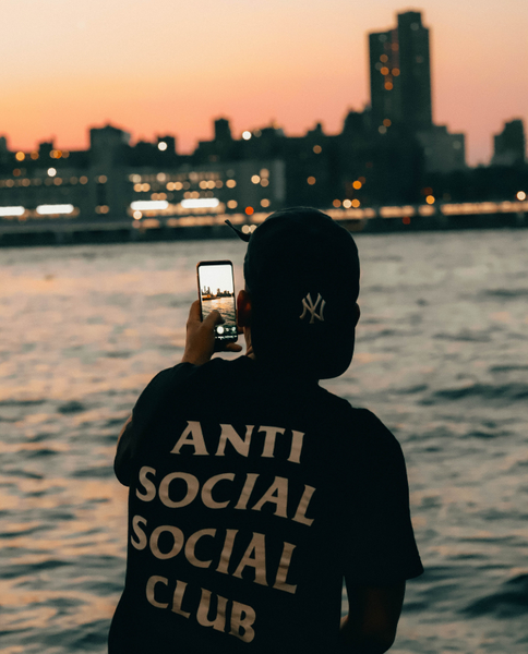 tshirt Anti-Social Social Club noir