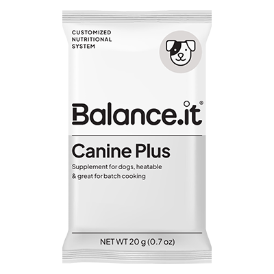 balance it canine plus supplement