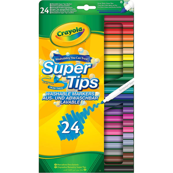 Crayola 12 Bright SuperTips