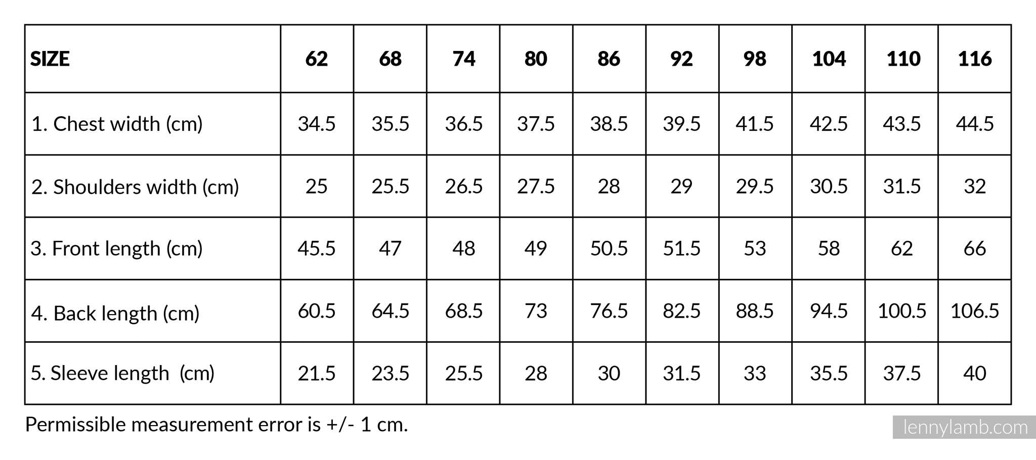 Size Guide