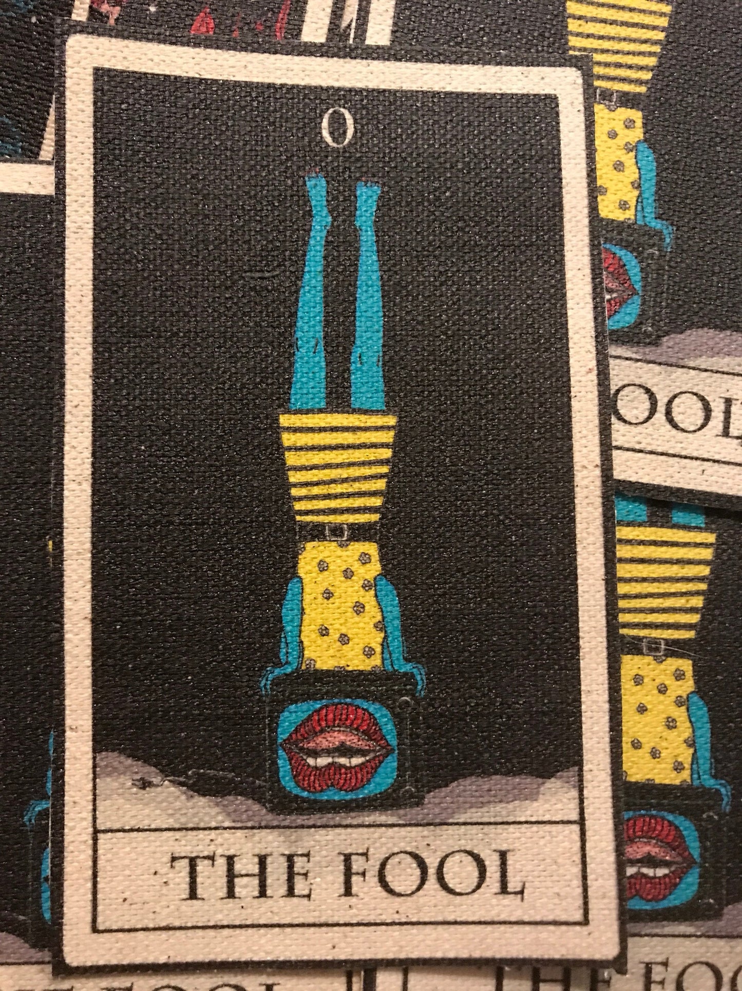 The Fool Tarot Canvas Patch