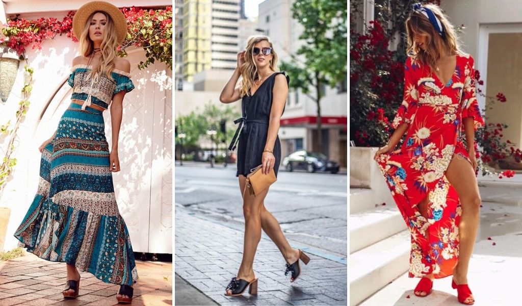 What shoes should you pair with a bohemian dress 2