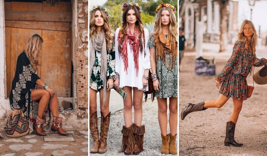 What shoes should you pair with a bohemian dress 4
