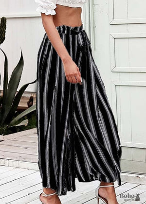 Summer Boho Pants High Waist Printed Baggy Pants Women Mexican Clothing Boho  Chic Style Casual Trousers Loose Slacks Aa1862 Q - Pants & Capris -  AliExpress