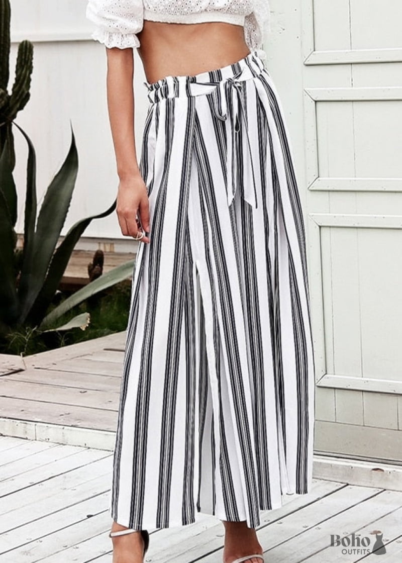 Summer Boho Pants High Waist Printed Baggy Pants Women Mexican Clothing Boho  Chic Style Casual Trousers Loose Slacks Aa1862 Q - Pants & Capris -  AliExpress