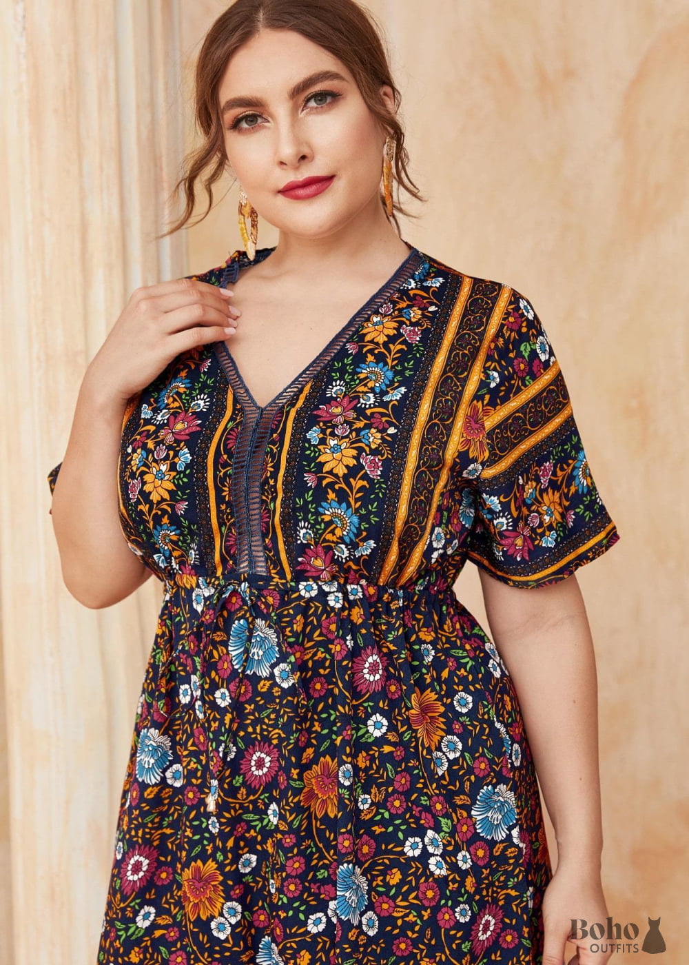 Boho Plus Size Riviera Maxi Dress For Women - Boho Dress – Boho Dress  Official