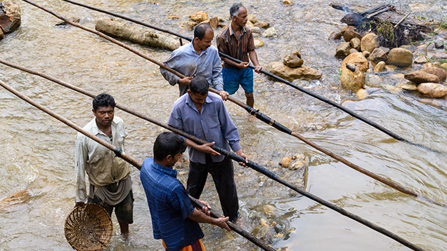 Small-scale artisanal mining in Sri Lanka (Ceylon)