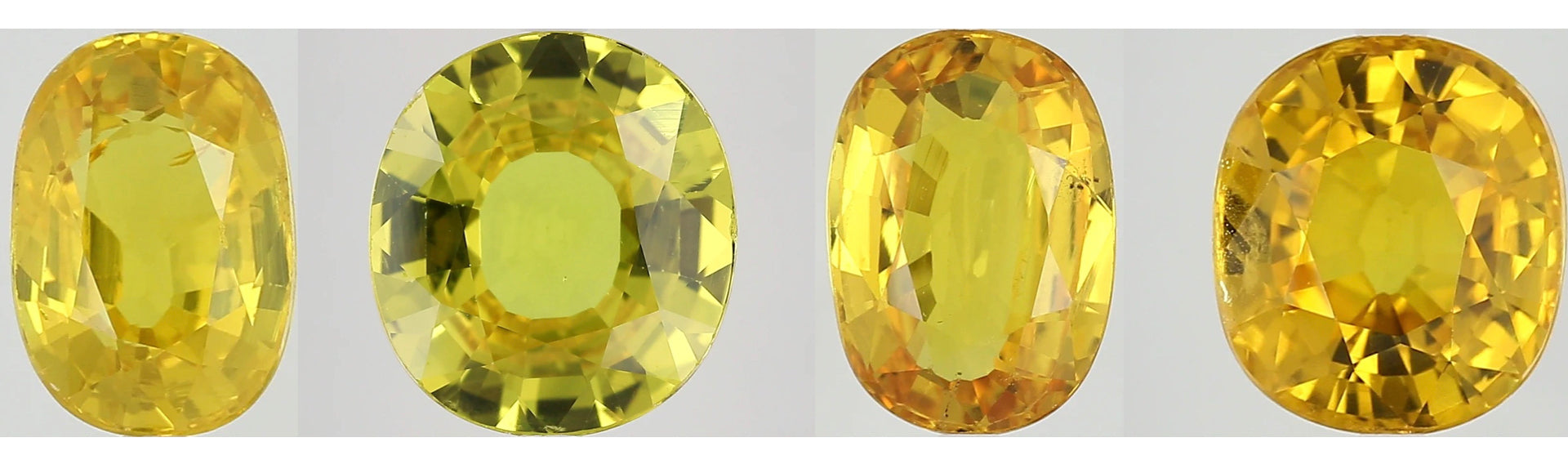 Thailand yellow sapphire (pukhraj) stones